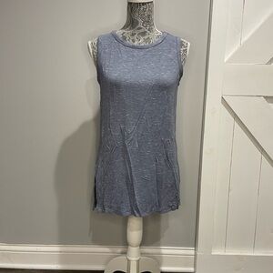 LOFT Blue Sleeveless Top
